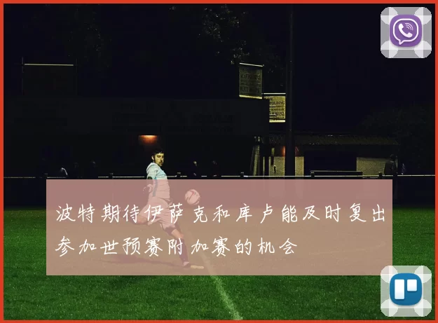 波特期待伊萨克和库卢能及时复出参加世预赛附加赛的机会